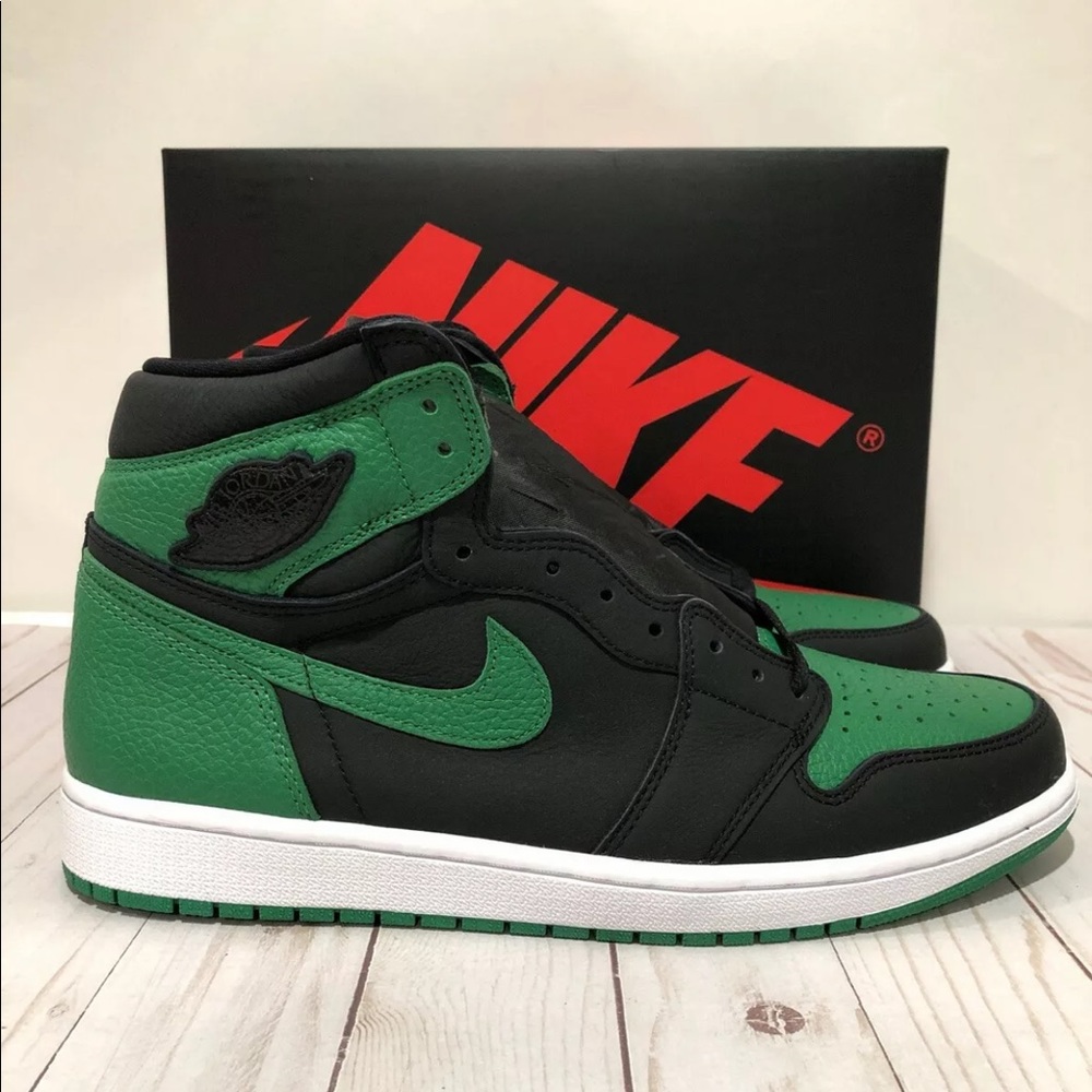 🔴SOLD🔴Nike Air Jordan 1 Retro High OG Pine DS - Picture 1 of 8